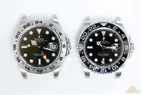 rolex gmt master 2 vs explorer 2